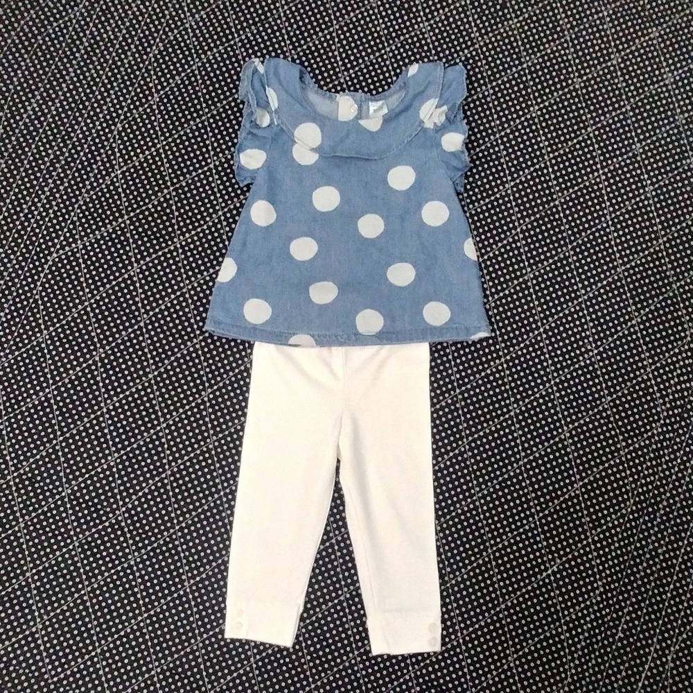 Carter's 2pc Girls Outfit Size 12m